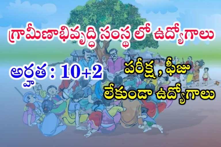 గ్రామీణాభివృద్ధి సంస్థలో పరీక్ష , ఫీజు లేకుండా ఆఫీసర్ ఉద్యోగాలు | NABFINS CSO Recruitment 2024 | Latest Central Government Jobs