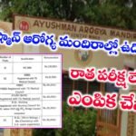 Telangana Ayushman Aarogya Mandir Jobs Apply Process