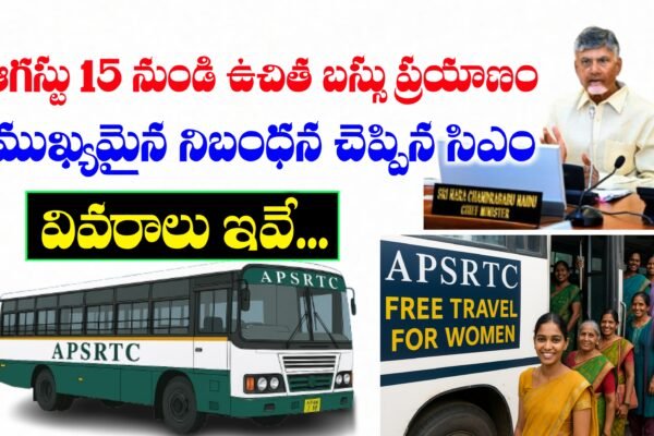 మహిళలకు ఉచిత బస్సు ప్రయాణం పథకం