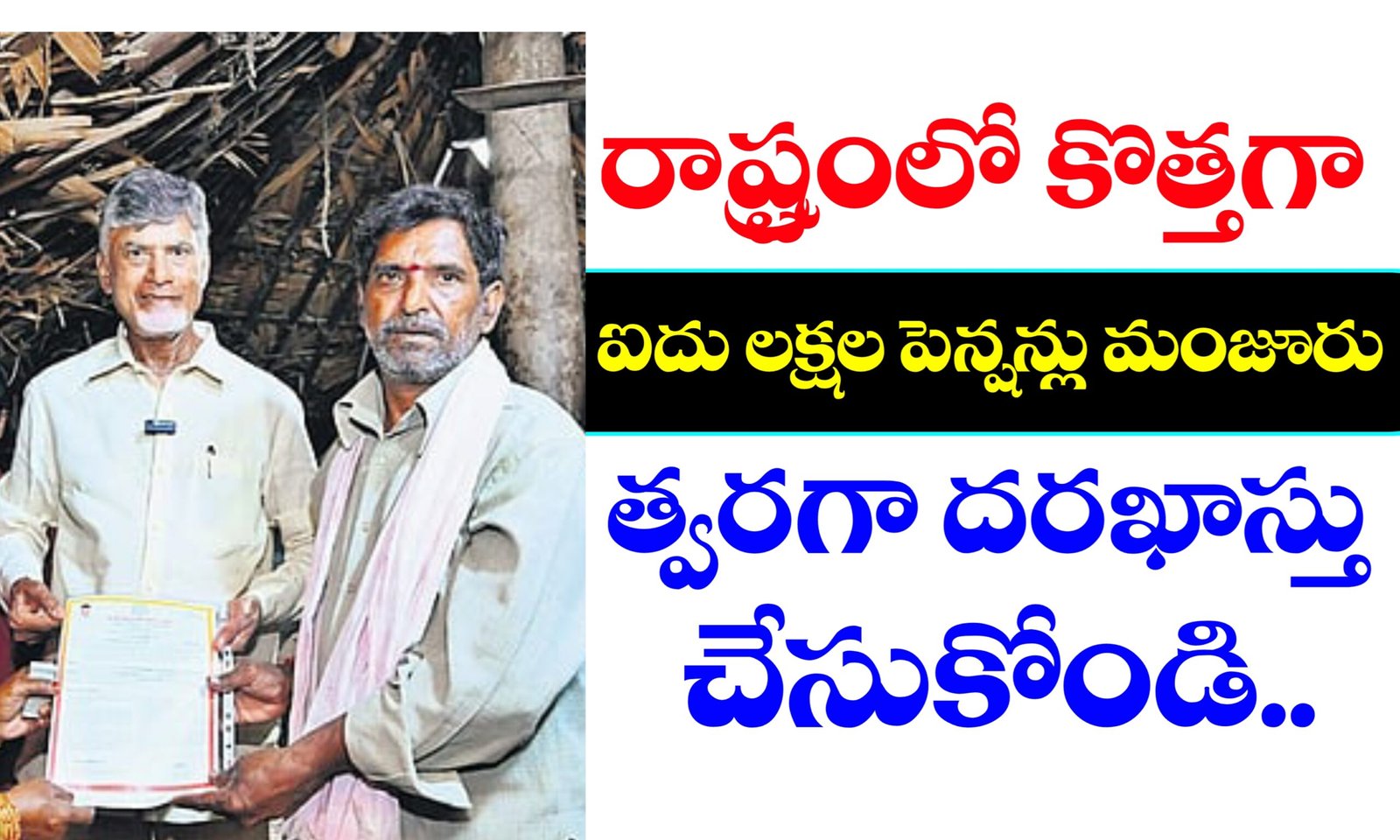 NTR భరోసా కొత్త పెన్షన్లు