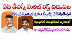 AP Mega DSC Certificate Verification Dates