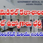 SVIMS Latest jobs Notification