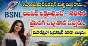 BSNL Senior Executive Trainee Syllabus