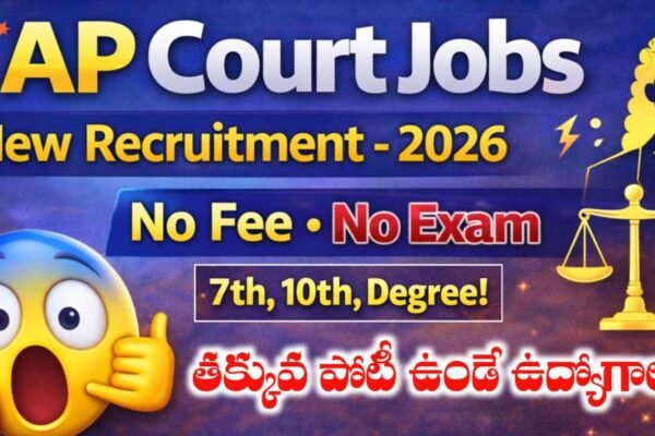 AP Court Jobs New Notification 2026