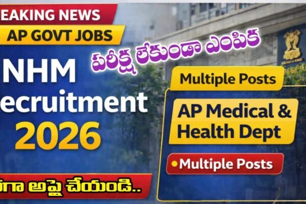 ఆంధ్ర ప్రదేశ్ రాష్ట్రంలో ఉద్యోగాలు