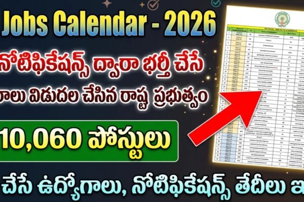 AP Jobs Calendar 2026 Vacancies pdf