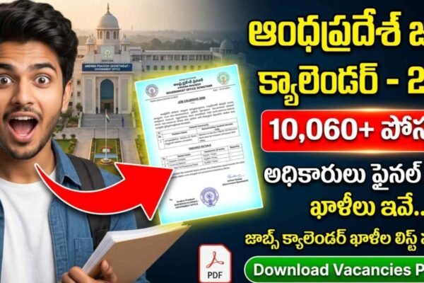 AP Jobs Calendar Vacancies List Released