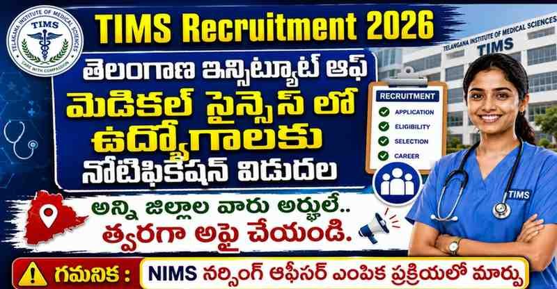 TIMS Jobs Recruitment 2026