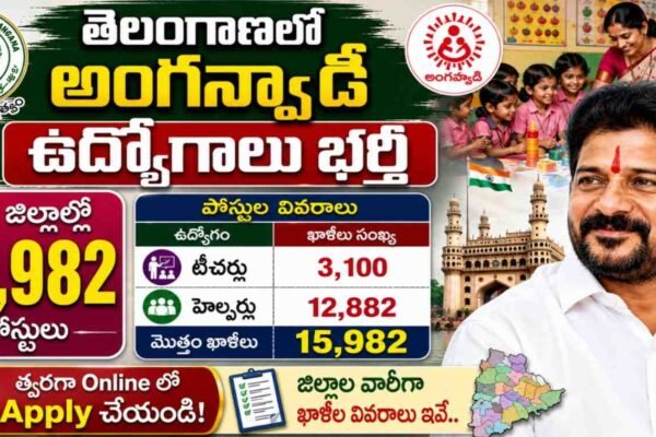 Telangana Anganwadi Teacher Notification 2026