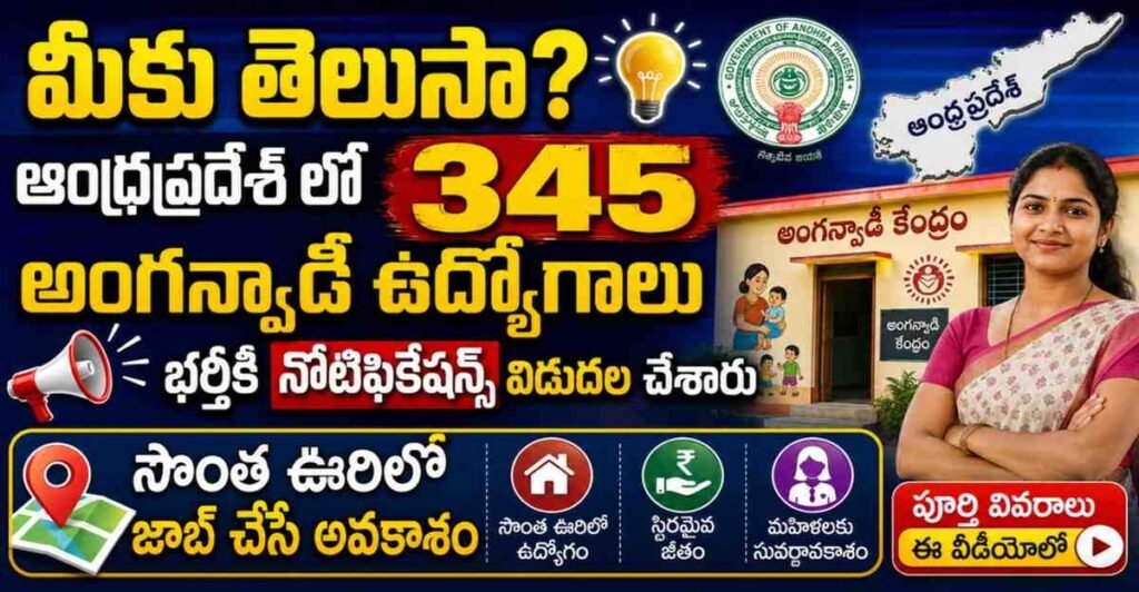 Anganwadi Jobs Recruitment 2026